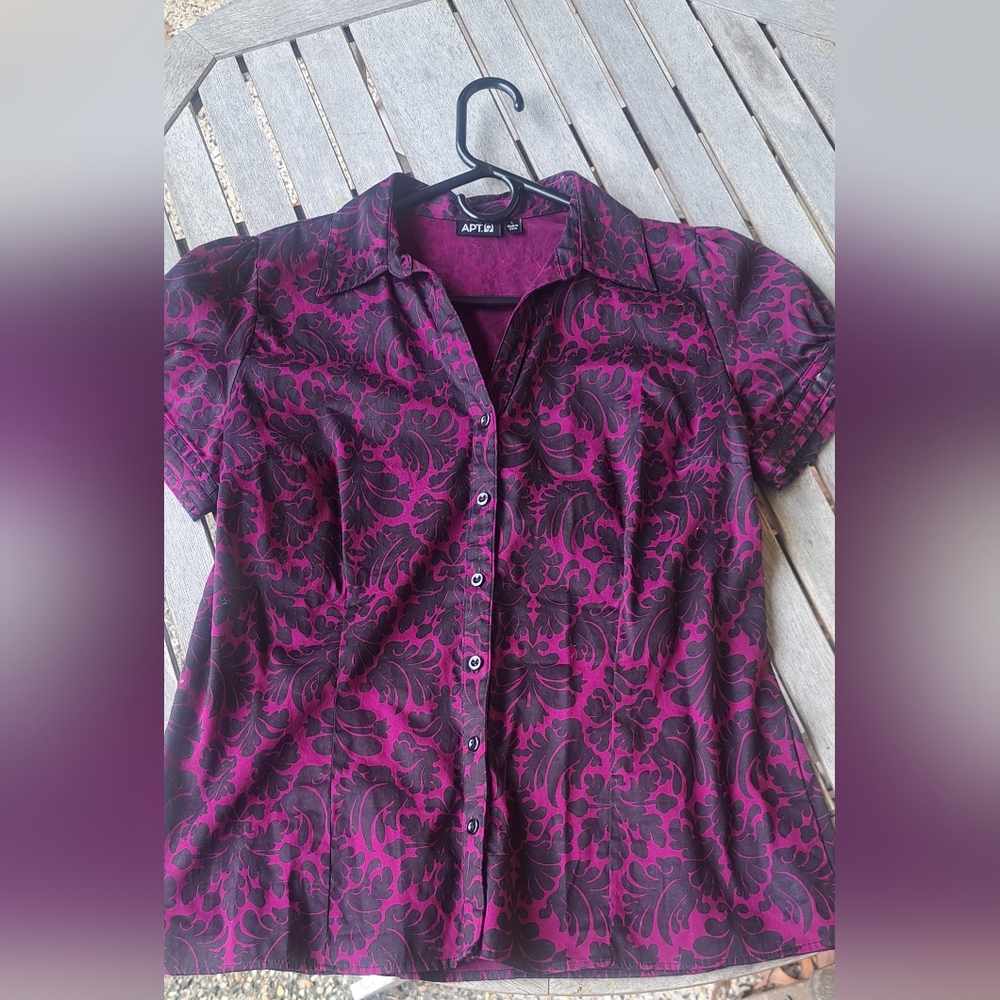 Short sleeve button down shirt